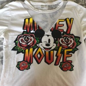 Rock ‘n’ roll Mickey Mouse shirt